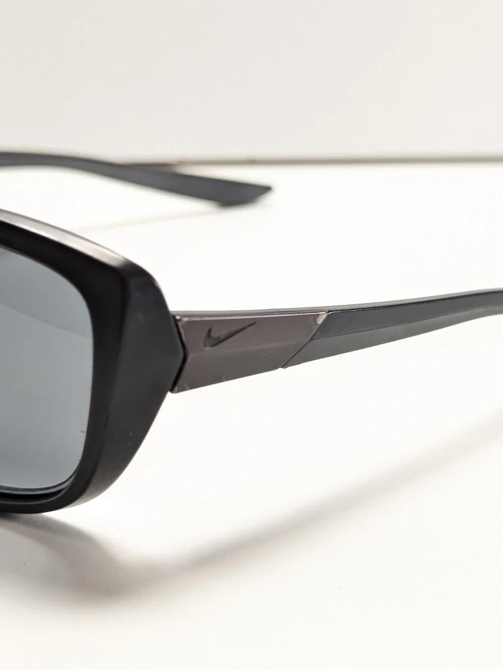 Nike Flex Finesse R EV0995 002 326 FRAMES ONLY Sunglasses Eyewear Black Temples